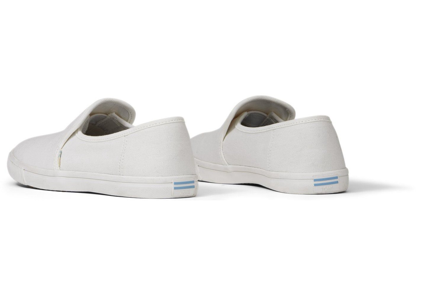 Toms Clemente Slip On White - Womens - 09745-JMQZ